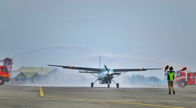 Pesawat Susi Air. (Humas Pemprov Jabar)